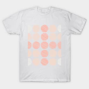 Scribbled Polka Dots pattern T-Shirt